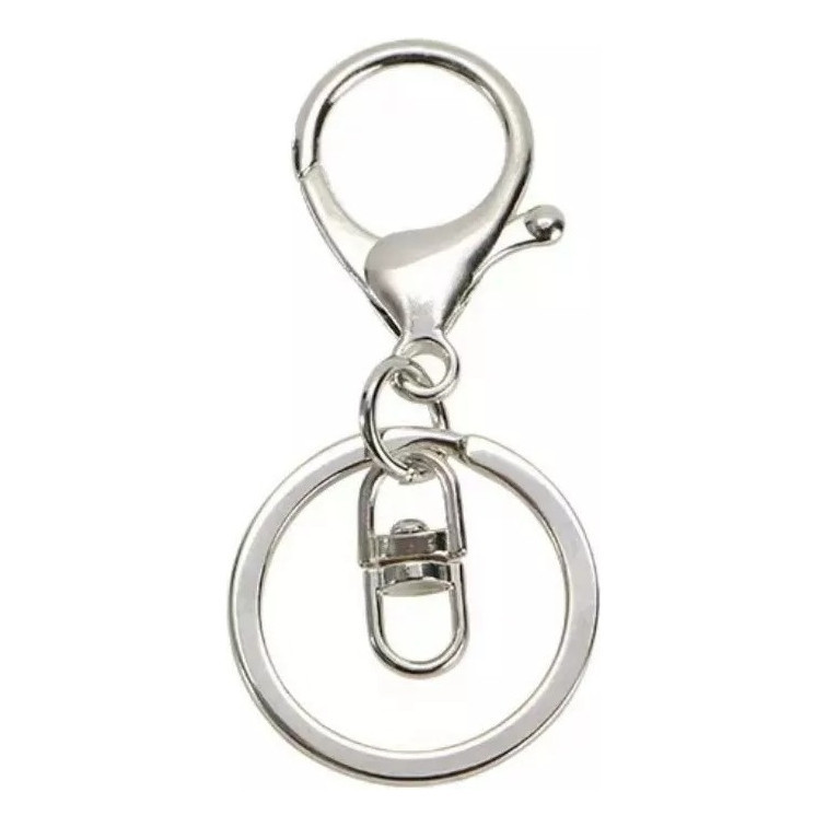 Fecho Mosquetão Lagosta Com Argola Italiana Chaveiro 20pçs-y