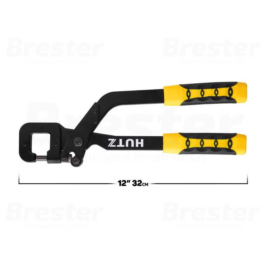 Alicate Puncionador Para Drywall Cabo Anatômico Emborrachado Profissional Hutz