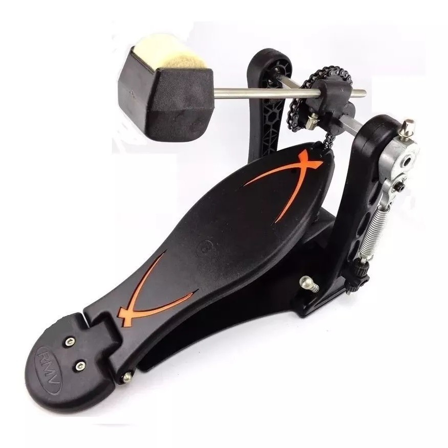 Pedal Para Bumbo De Bateria Simples Hard Tech Rmv
