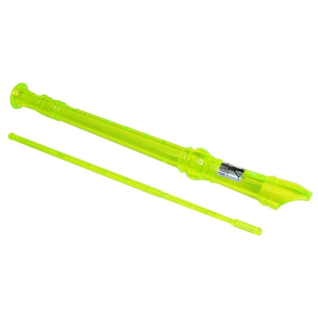 Flauta Doce Germânica Verde Translucida FL 20G G New York