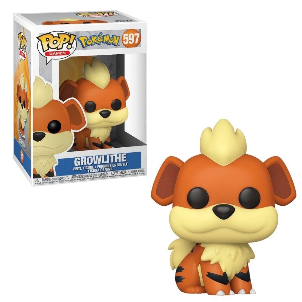 Boneco Funko POP! Pokémon - Growlithe - Hobbies & Collections