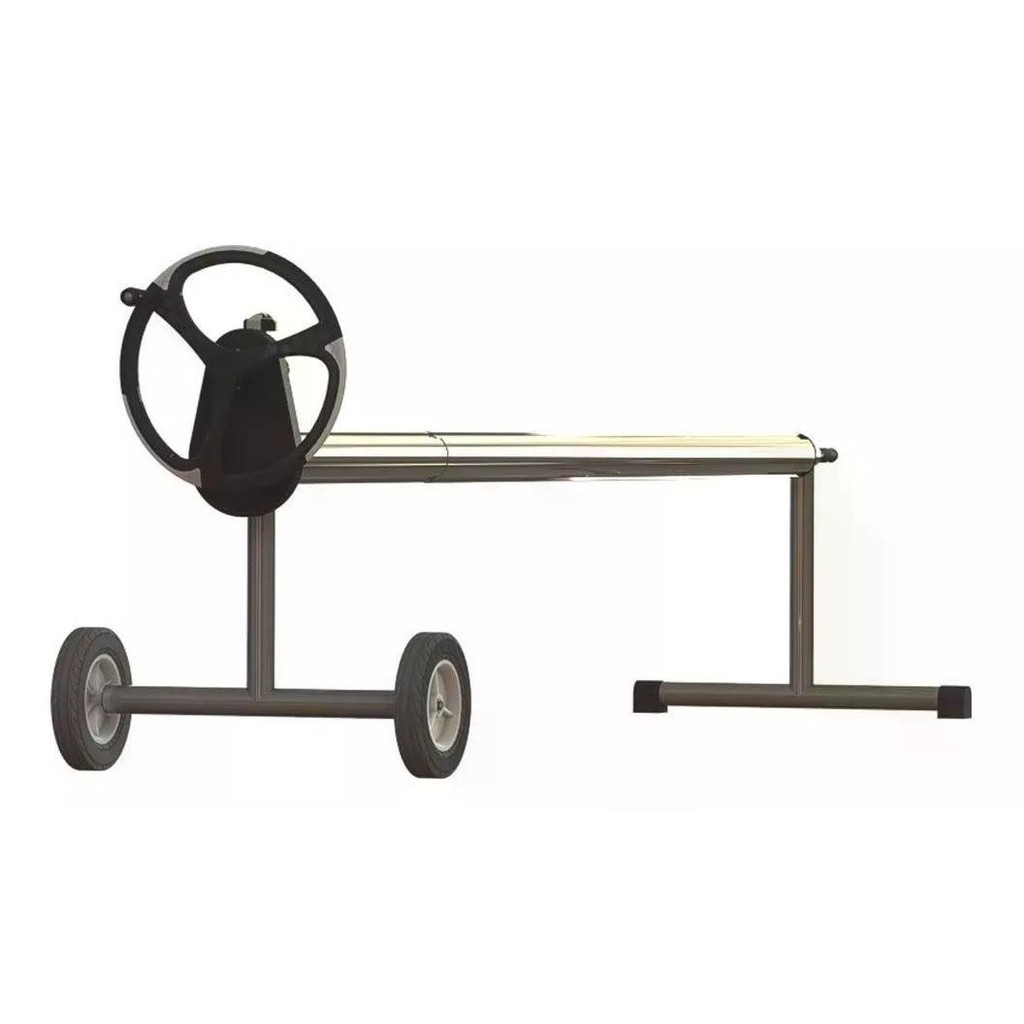 ENROLADOR CAPA TÉRMICA AÇO INOX E TUBO DE ALUMINIO 7,2m - SODRAMAR
