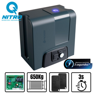 Kit Motor Rossi Portão Dz Nano Nitro 36 3seg 650kg Residencial Deslizante Bivolt em Oferta na Shopee