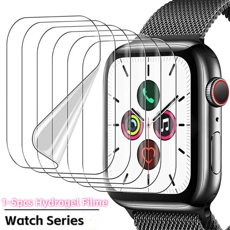 Hydrogel Protetora Película Para Apple Watch 38mm 40mm 41mm 42mm 45mm 49mm 44mm iWatch 10 11 46mm 42mm HD Película