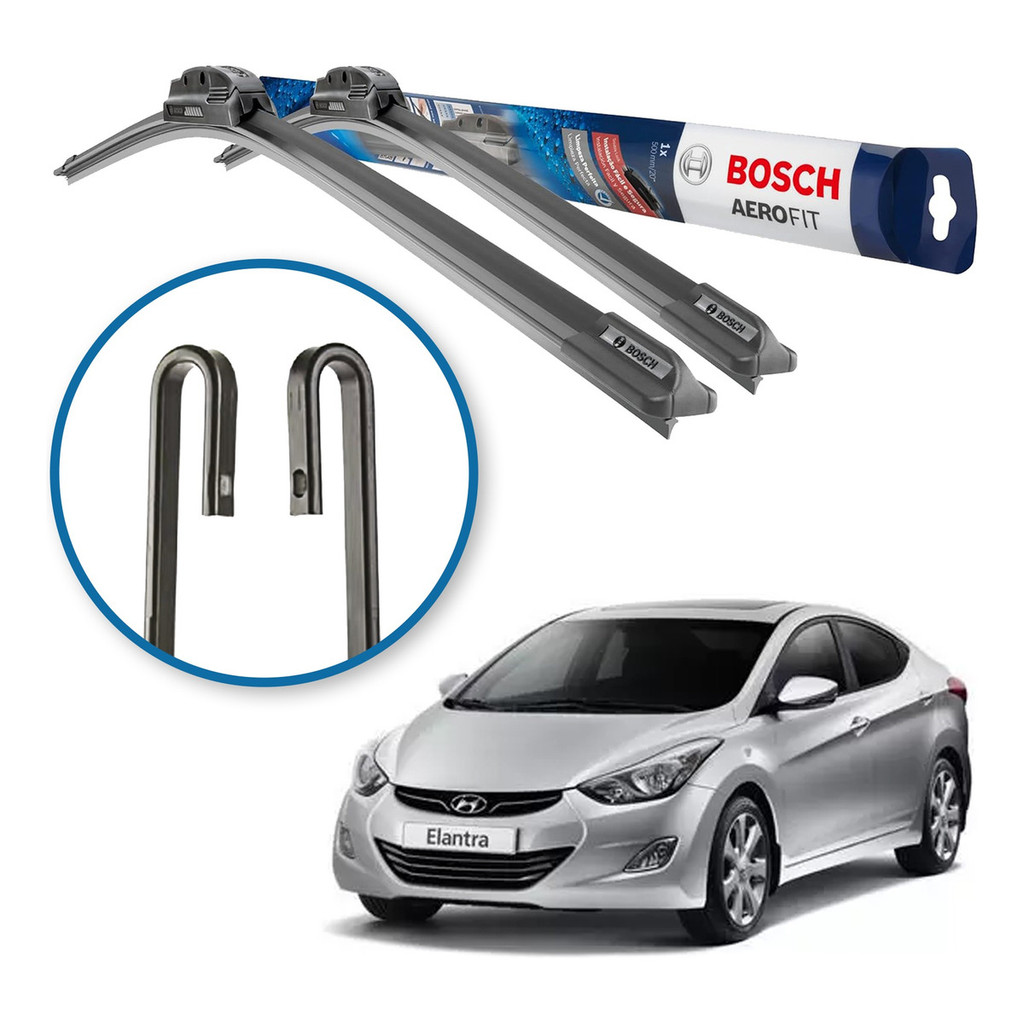 Palheta Limpador Original Bosch Hyundai Elantra 2011 A 2016 Bosch em Oferta na Shopee