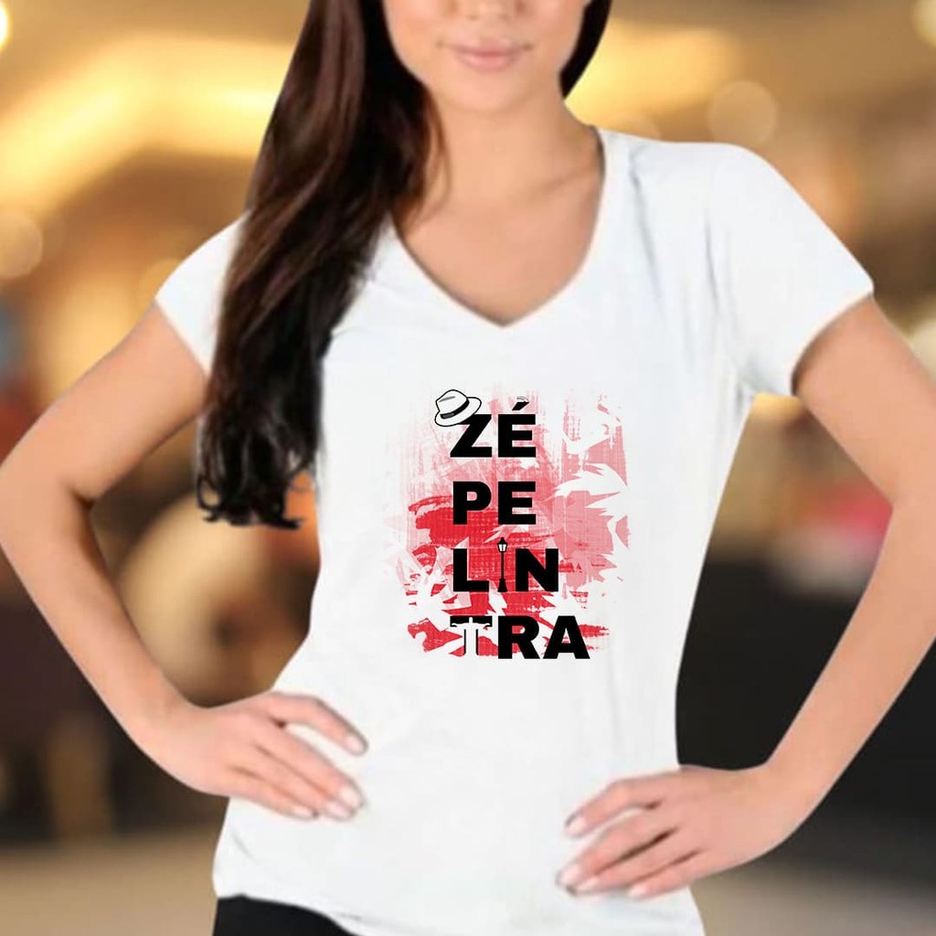 BabyLook Umbanda Zé Pelintra Rio - Umbanda Candomblé - Camiseta Feminina