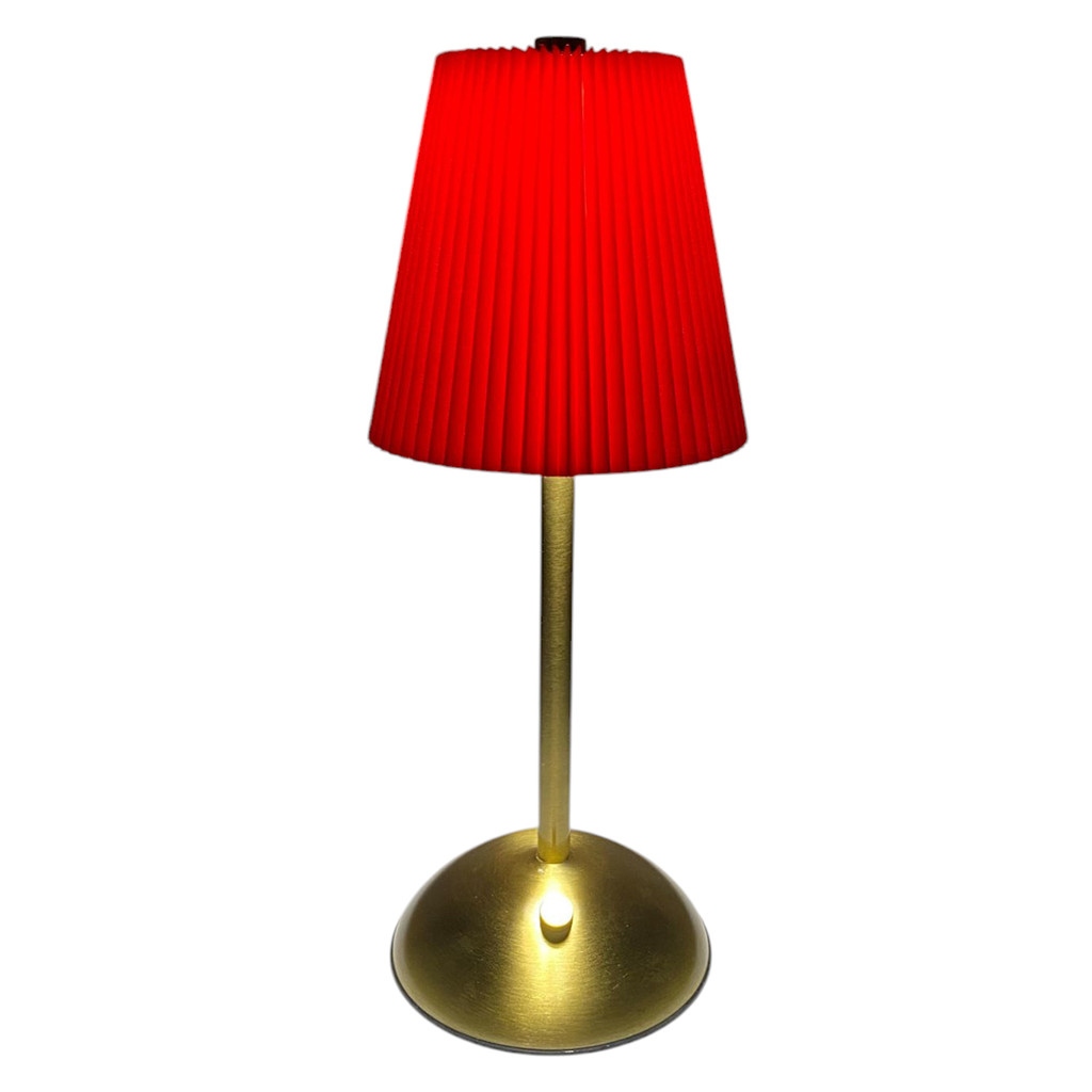 Luminaria de Mesa LED Abajur 3 Tons Controle de Intensidade USB Bateria Recarregavel Trabalho Cabeceira Home Office