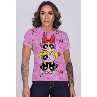 Tshirt feminina premium - As Meninas Super Poderosas