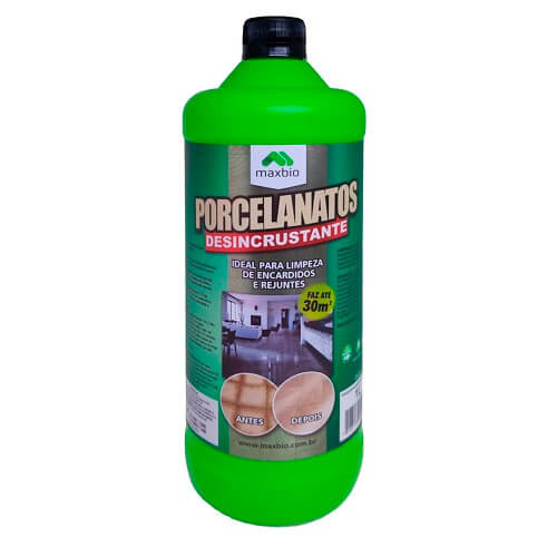 PORCELANATO DESINCRUSTANTE Limpeza Pesada de Piso 1lt Maxbio em Oferta na Shopee