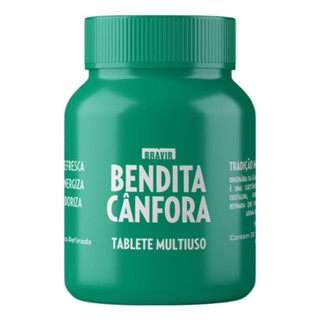 Bendita Cânfora Pastilha Odorizante - Potinho Contendo 30 Pastilhas