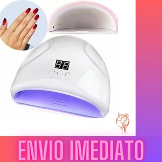 Cabine Led Uv 36w Digital Gel Acrígel Unhas Estufa Secagem