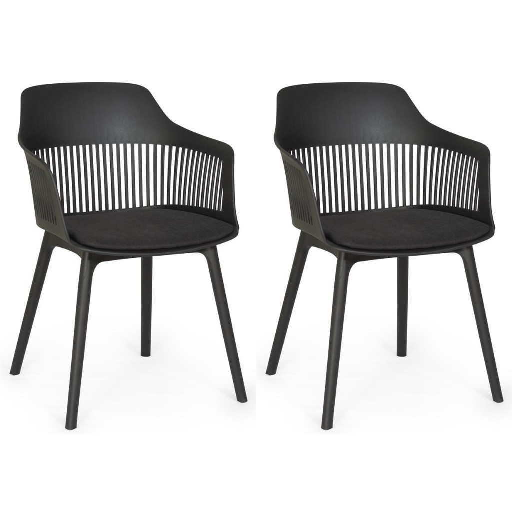 Kit 2 Cadeiras de Jantar Estofada Marcela em Oferta na Shopee