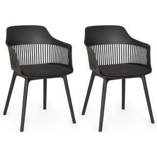 Kit 2 Cadeiras de Jantar Estofada Marcela em Oferta na Shopee