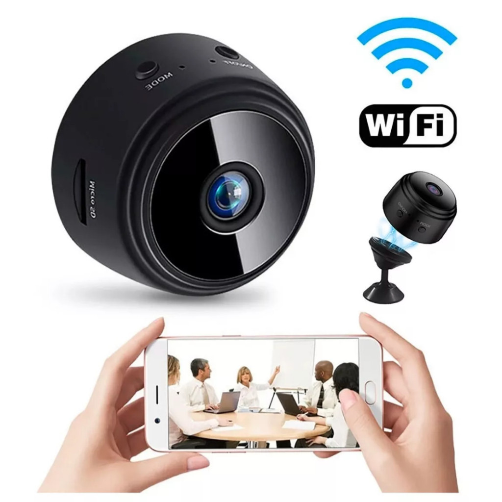 Mini Camera A9 HD com visão noturna Wifi Câmera 1080P Sem Fio Vigilância e Segurança