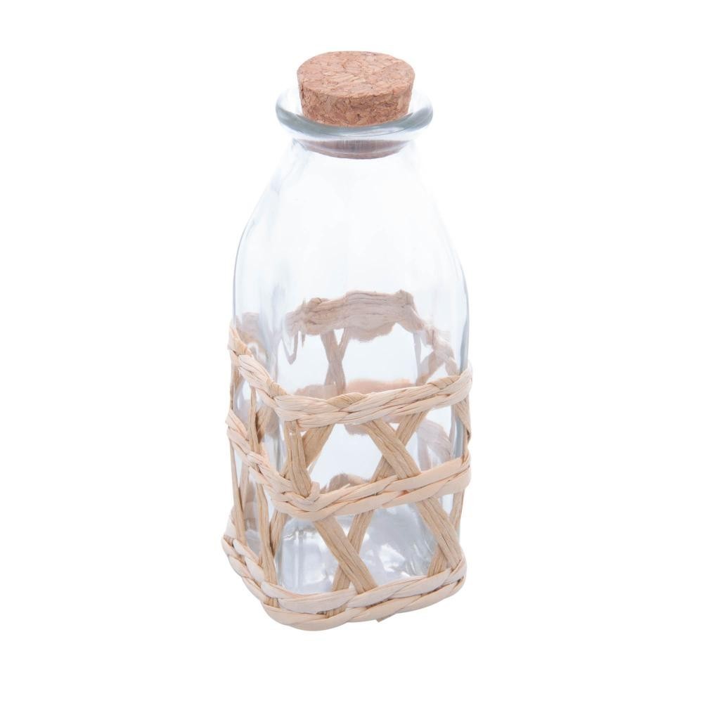 Porta Mantimento Wolff de Vidro com Fibra Natural 210ml - Home & Living