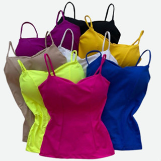 Kit 3 Blusa Feminina Regata Básica Alcinha Lançamento Verão