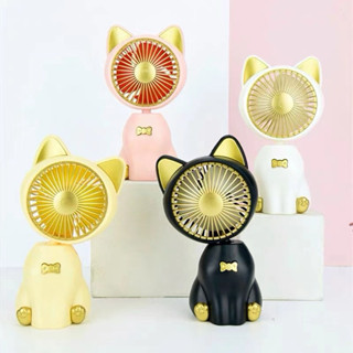 Mini Ventilador Gatinho Portátil De Bolso De Carregamento USB Formato Fofa De Gatinho