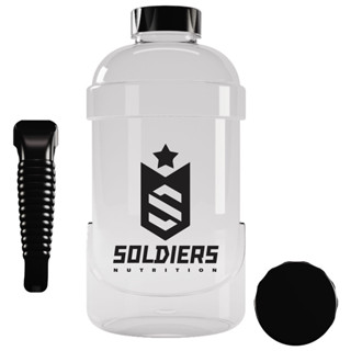 Galão de Água 1,8L Soldiers Nutrition Acessório Academia Hidratação Esportiva em Oferta na Shopee