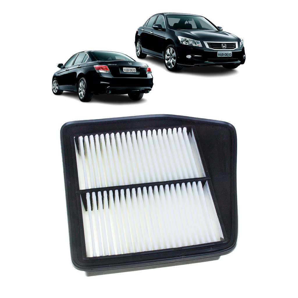 Filtro Ar Motor Accord VIII 2.0 Gasolina 2008 A 2015