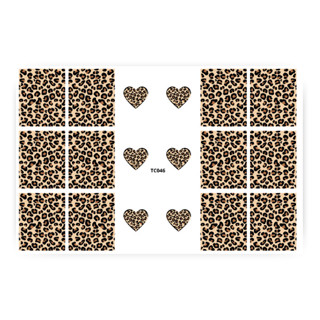 Película de Unha  - Animal Print TC046 em Oferta na Shopee