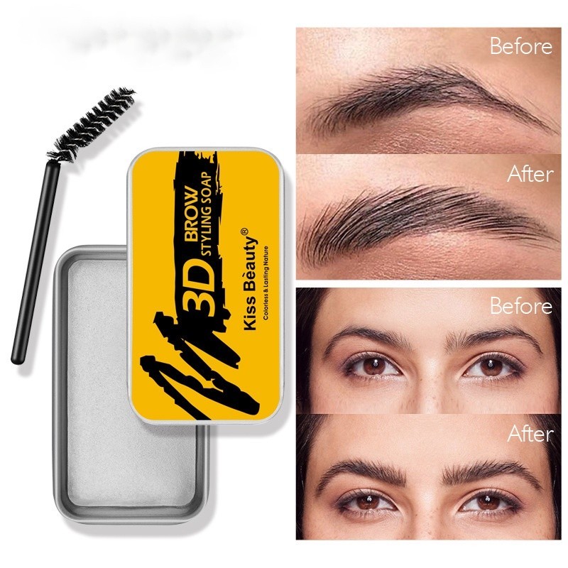 Creme Fixador De Sobrancelhas 3D Estilo Gel Para Longa Duração À Prova D'água