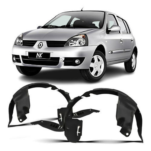 Parabarro Dianteiro Renault Clio 2003 2004 2005 2006 á 2016