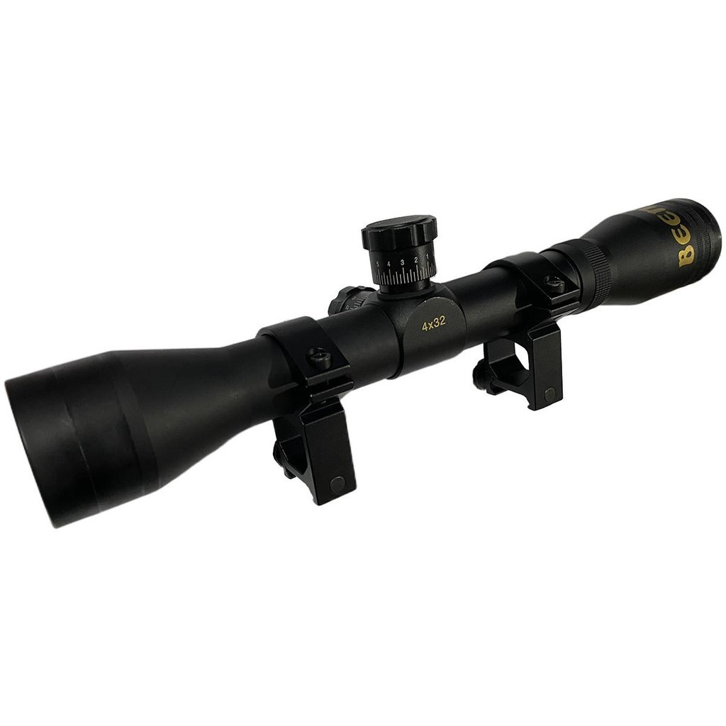 Luneta 4x32 Corpo em Alumínio e Regulador Click - Beeman em Oferta na Shopee