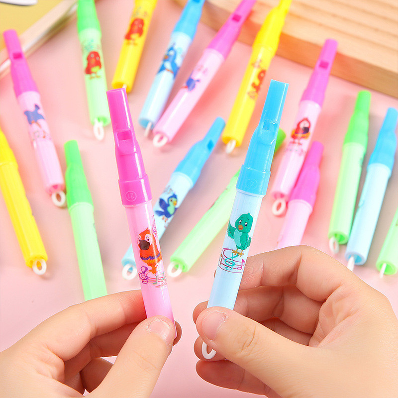 【5PCS】Mini Apito de Pássaro Apito de Pássaro Apito de Pássaro Lata Simulado de Brinquedos Infantis