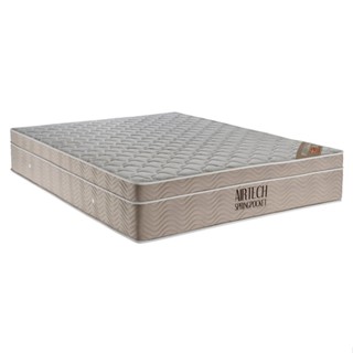Colchão Viúva Airtech Spring Mola Superpocket (25x128x188) Bege em Oferta na Shopee
