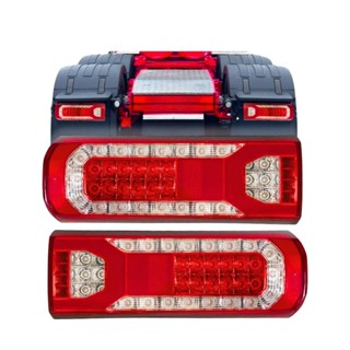Par Lanterna Traseira LED Para Caminhão Mercedes Axor Actros 2019 a 2023 Accelo Atron Atego em Oferta na Shopee