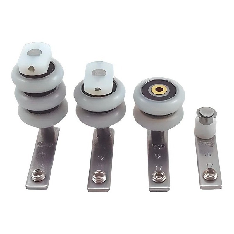 OFERTA Kit Roldanas De Regulagem 100% Inox Landy Kits Para Sacada
