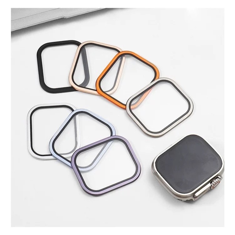 Película Smartwatch de Alumínio para Relógio iWatch S8 49MM - Proteção Contra Arranhão Anti Shock Batida Queda Estiloso