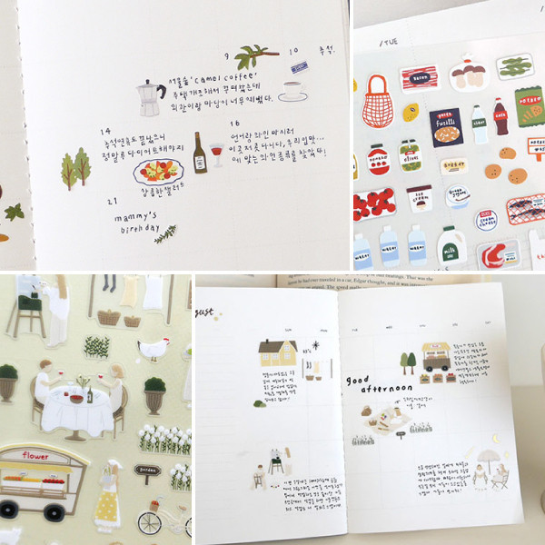 Idako Korea suatelier Fruit Supermercado Departamento Loja de Supermercado de Frutas Lanches de Vegetais Compras de Nylon Adesivo Manual ST1100