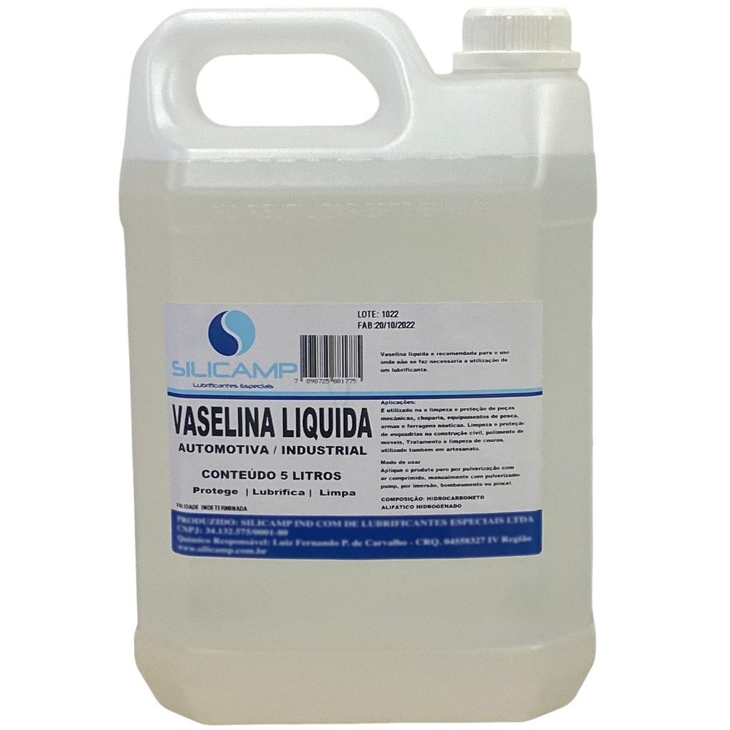 Vaselina Liquida Industrial E Automotiva Limpa E Protege 05 L em Oferta na Shopee