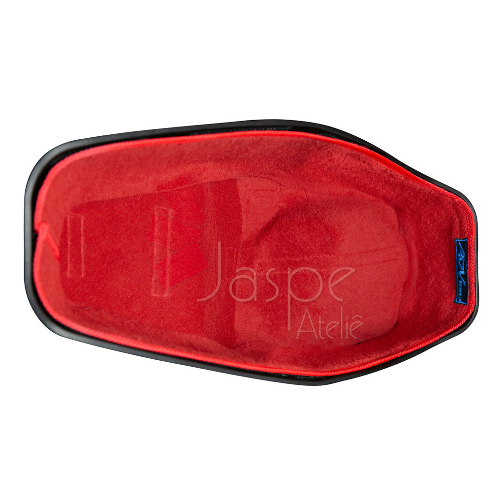 Forração Honda ADV 150 2020 2021 2022 2023 2024 Baú Forro Scooter Vermelho + 1 Antena
