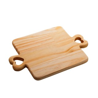Tábua Woodart Coração de Madeira Pinus Natural 33 x 23 x 2cm