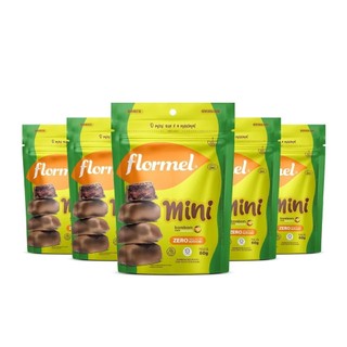 Kit Mini Bombom Com Banana Flormel Zero Açúcar 60G Com 5 Unidades em Oferta na Shopee