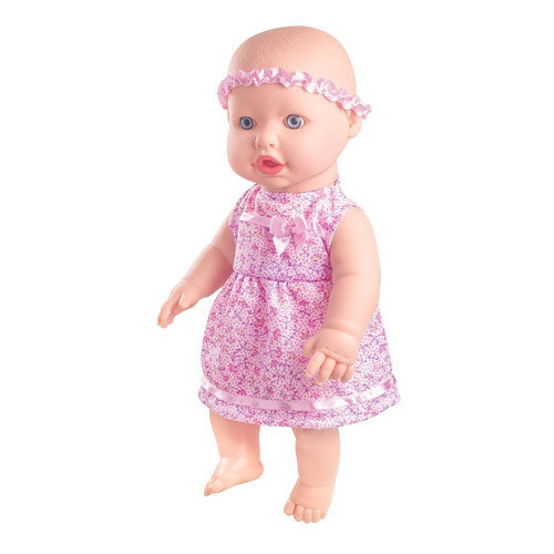 Boneca Bebezão Faz Xixi De Verdade, Com Fralda E Mamadeira - Milk Brinquedos
