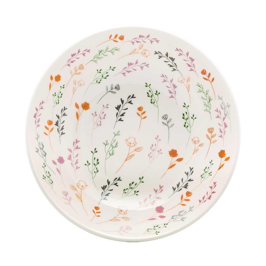 Prato Fundo 20,5 Cm Oxford Unni Jardim Secreto em Oferta na Shopee