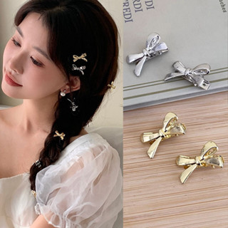 1Pcs Metal Mini Cute Bowknot Clip De Cabelo Penteado Faixa Lateral Acessório em Oferta na Shopee