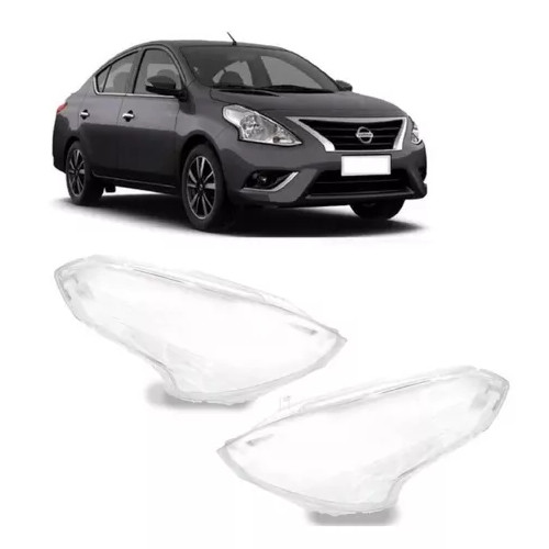 Lente Farol Nissan Versa 2015 2016 2017 2018 2019 2020