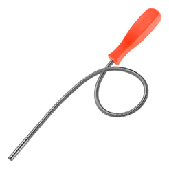 Pegador Flexível Com Ponta Magnética Pegador Metal 54cm