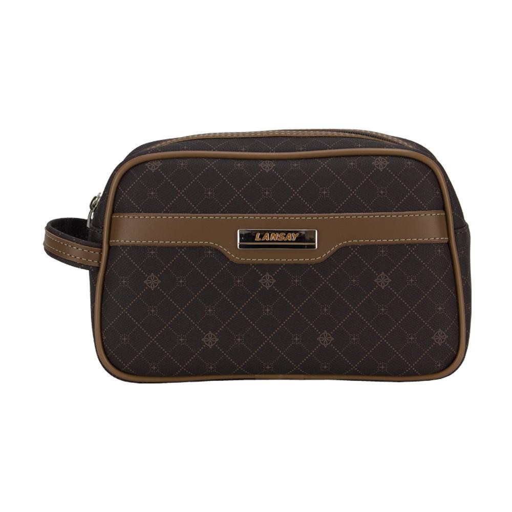 Necessaire Lansay Munique Café em Oferta na Shopee