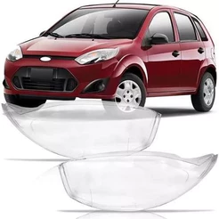 Lente Farol Fiesta Rocam Hatch Sedan 2011 2012 2013 2014