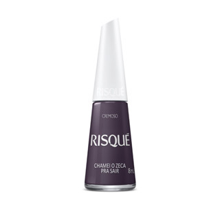 Esmalte Risqué Escuro Cremoso Chamei O Zeca Pra Sair 8Ml
