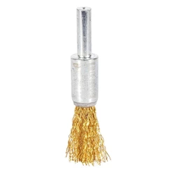 Escova De Aço Latonado Tipo Pincel C/ Haste 1/2''x1/4'' (571,0010) - Graff Vintage
