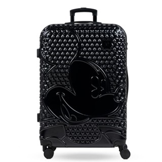 Mala de Viagem Grande 32 Kg ABS 4 Rodas Mickey Epcot Preta em Oferta na Shopee