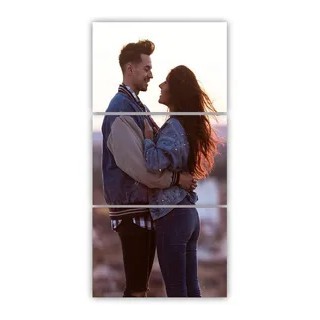 Quadro Personalizado Mosaico Com Foto 120x60 em Oferta na Shopee