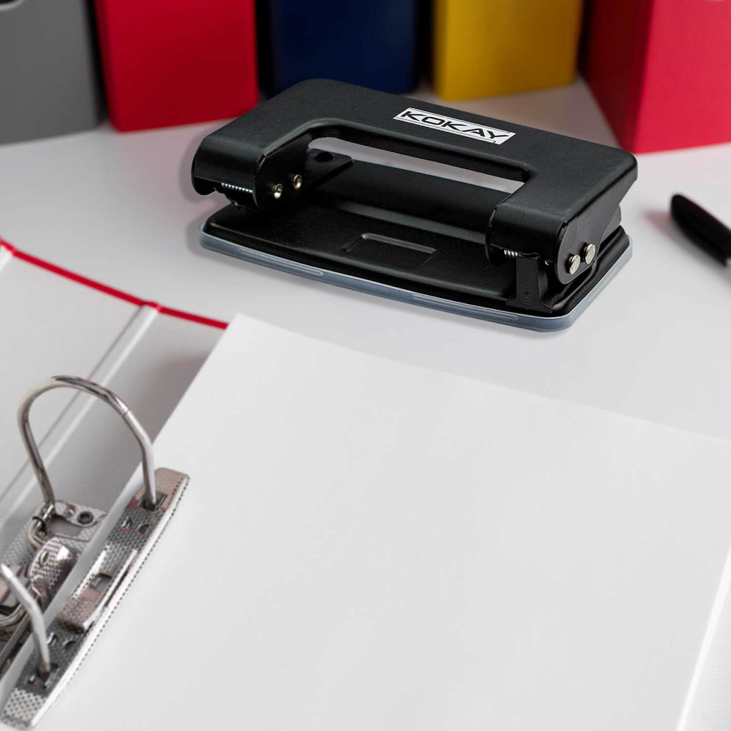 Furador Perfurador Papel E.V.A Scrapbook 2 Furos 12 Folhas Furador Perfurador Papel E.V.A Scrapbook 2 Furos 12 Folhas