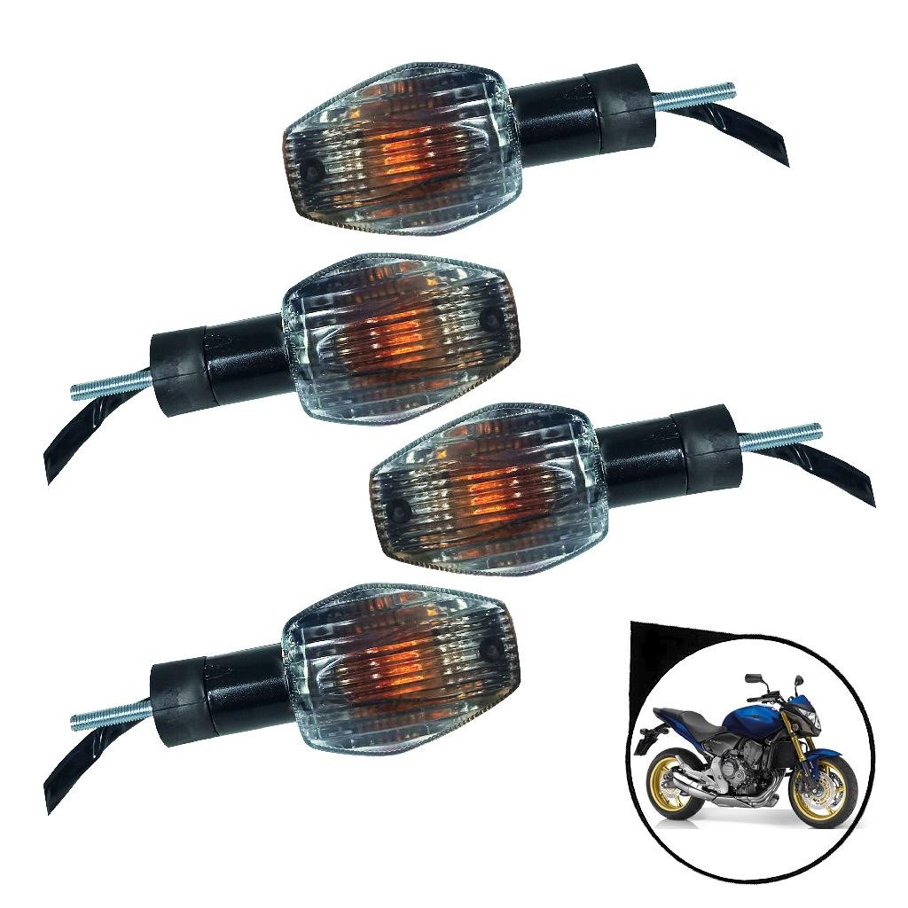 Kit 4 Pisca Seta Cb 600F 2007 Até 2010 em Oferta na Shopee